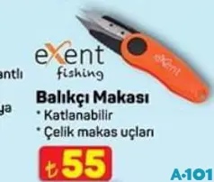 EXENT FİSHİNG BALIKÇI MAKASI fiyat ve kampanya bilgisi